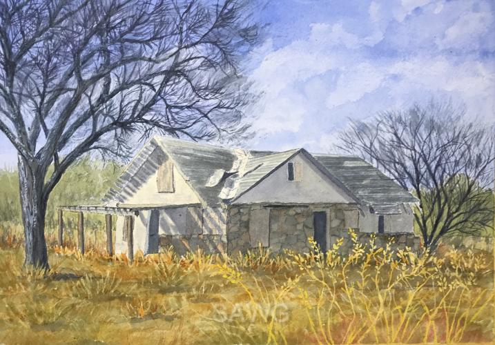 Abandoned House in St. David by Beverly Holaday